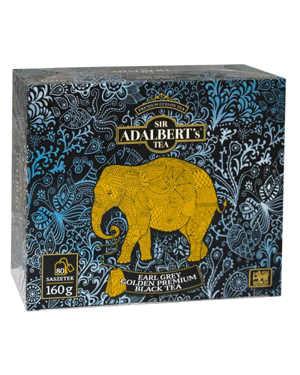 Sir Adalbert's Earl Grey Golden Premium 80 torebek