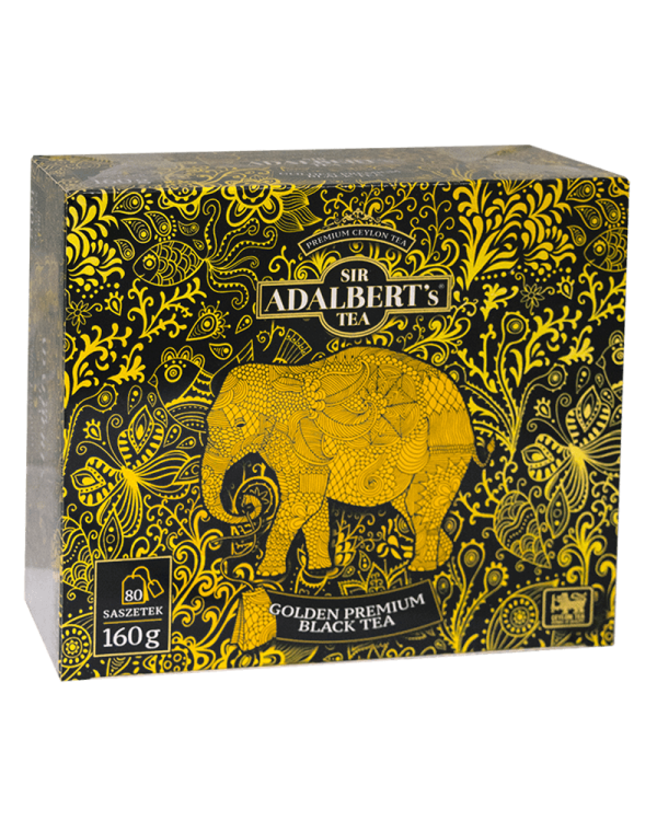 Sir Adalbert's Golden Premium Black Tea 80 torebek