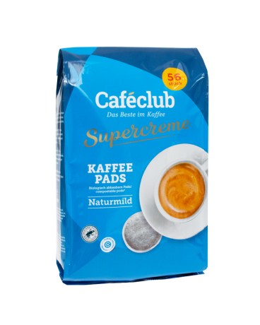 Przejdź do produktu Cafeclub Naturmild Senseo Pads 56 szt.
