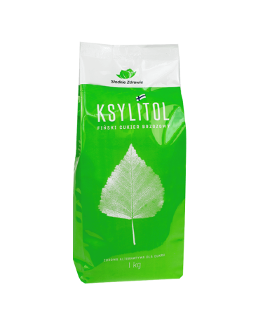 Przejdź do produktu Ksylitol Fiński cukier brzozowy 1 kg