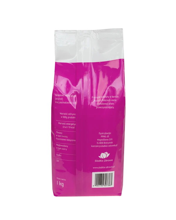 Erytrytol naturalny słodzik 1 kg
