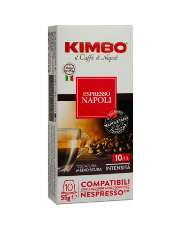 Przejdź do produktu Kimbo Napoli Nespresso 10 x 10 kapsułek