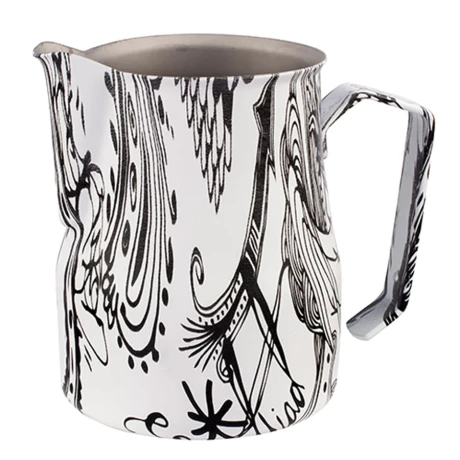 Przejdź do produktu Motta dzbanek do spieniania mleka czarno-biały 500 ml