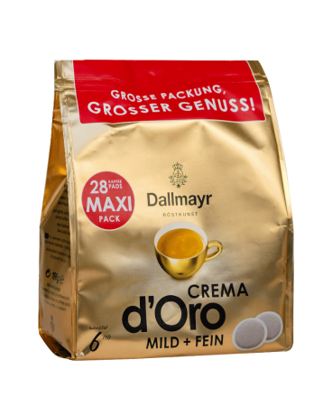 Przejdź do produktu Dallmayr Crema d'Oro Mild & Fein Senseo Pads 28 szt.