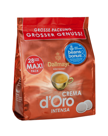 Przejdź do produktu Dallmayr Crema d'Oro Intensa Senseo Pads 28 szt.