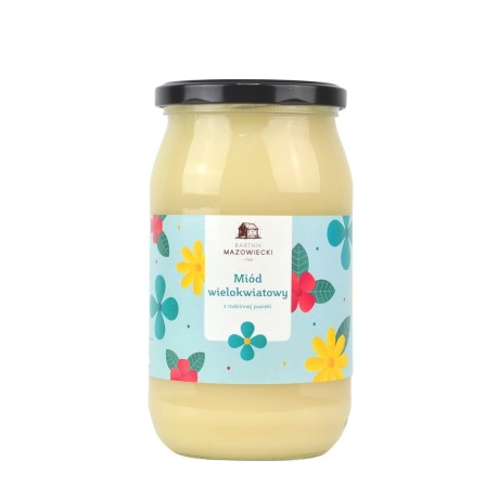 Przejdź do produktu Bartnik Mazowiecki Miód Wielokwiatowy 1 kg