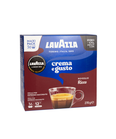Przejdź do produktu Lavazza A Modo Mio Crema e Gusto Ricco 36 kapsułek
