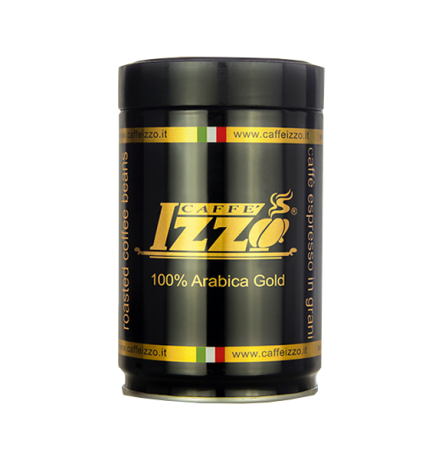 Przejdź do produktu Izzo Caffe Arabica Gold 0,25 kg ziarnista