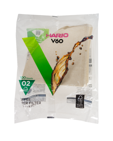 Przejdź do produktu Hario filtry papierowe Misarashi do Dripa 100 szt. V60 02