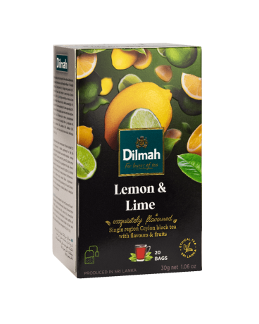 Przejdź do produktu Dilmah Lemon & Lime 20 torebek