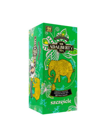 Przejdź do produktu Sir Adalbert's Green Fruits 20 torebek Szczęście