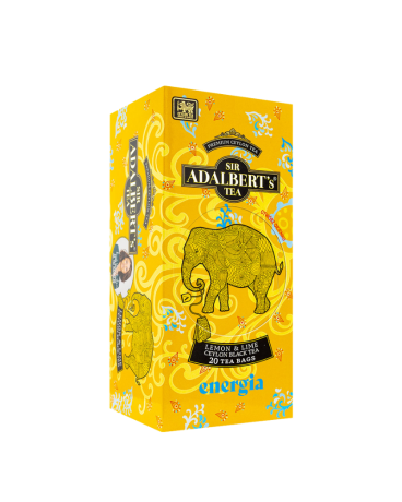 Przejdź do produktu Sir Adalbert's Lemon & Lime 20 torebek Energia
