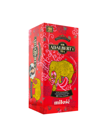 Przejdź do produktu Sir Adalbert's Strawberry 20 torebek Miłość