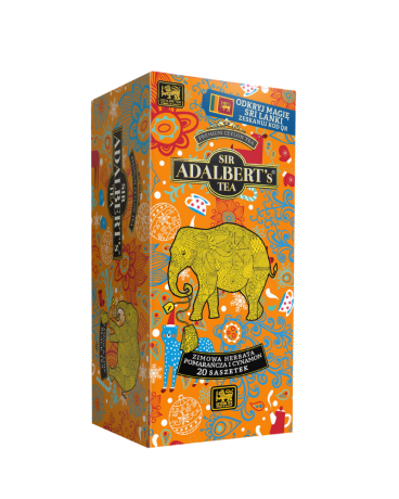Przejdź do produktu Sir Adalbert's Pomarańcza i Cynamon 20 torebek