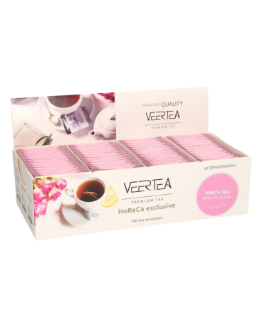 Przejdź do produktu Veertea White Tea & Rose 100 saszetek