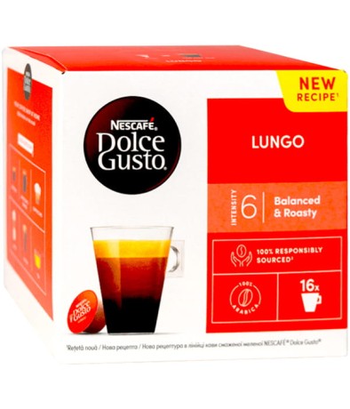 Przejdź do produktu Nescafe Dolce Gusto Lungo 16 kapsułek 