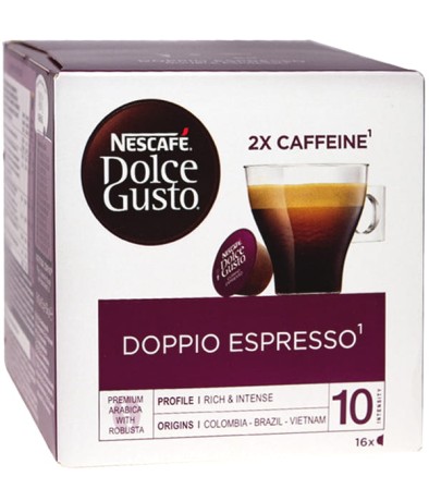 Przejdź do produktu Nescafe Dolce Gusto Doppio Espresso 16 szt.