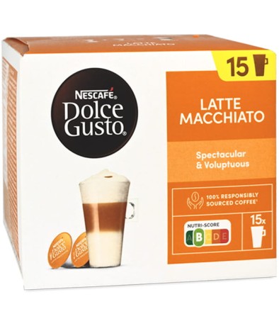 Przejdź do produktu Nescafe Dolce Gusto Latte Macchiato 30 kapsułek