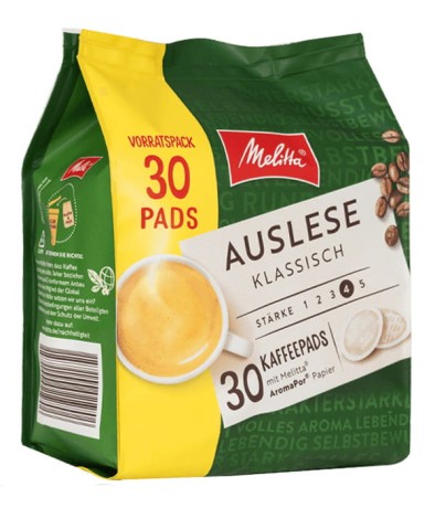 Przejdź do produktu Melitta Auslese Klassisch Senseo Pads 30 szt.