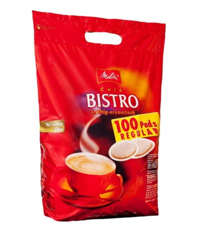 Przejdź do produktu Melitta Bistro Regular Senseo Pads 100 szt.