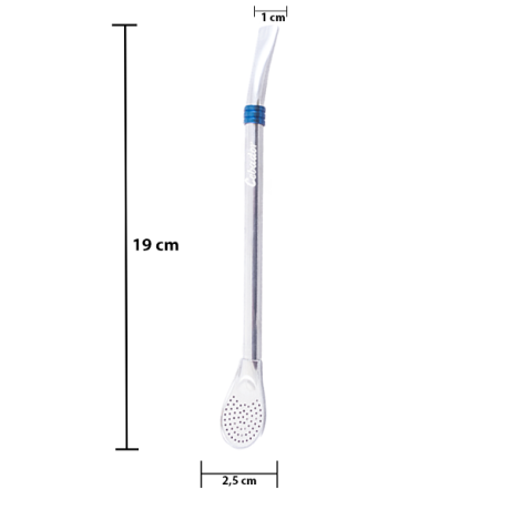 Przejdź do produktu Bombilla Anillo niebieska