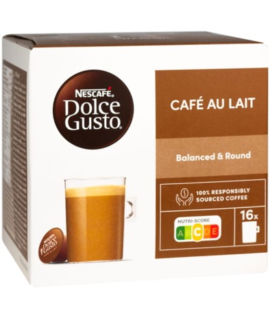 Przejdź do produktu Nescafe Dolce Gusto Cafe au Lait 16 kapsułek