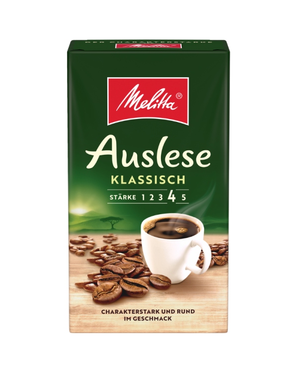 Melitta Auslese Klassisch 0,5 kg mielona - przód