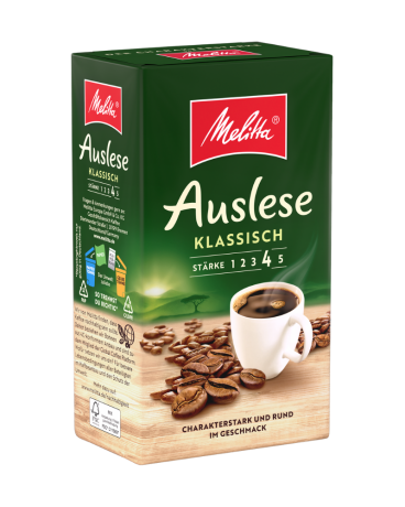 Przejdź do produktu Melitta Auslese Klassisch 0,5 kg mielona