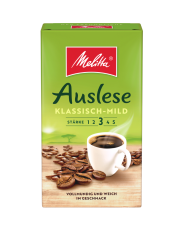 Przejdź do produktu Melitta Auslese Klassisch Mild 0,5 kg mielona 
