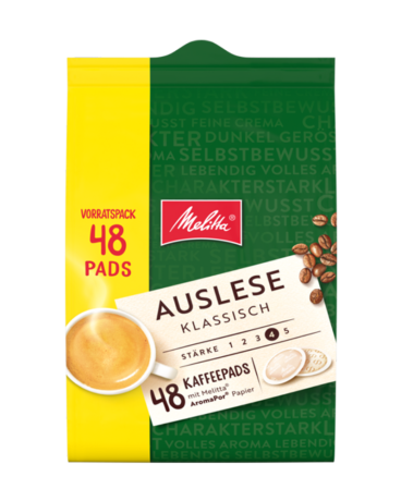 Przejdź do produktu Melitta Auslese Klassisch Senseo Pads 48 szt.