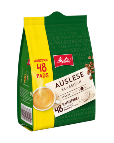 Przejdź do produktu Melitta Auslese Klassisch Senseo Pads 48 szt.