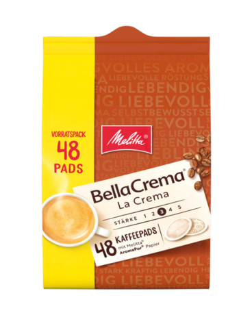 Przejdź do produktu Melitta BellaCrema LaCrema Senseo Pady 48 sztuk