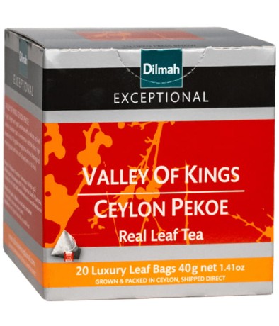 Przejdź do produktu Dilmah Excep Valley of Kings Ceylon Pekoe 20 piramidek