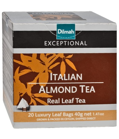 Przejdź do produktu Dilmah Exceptional  Italian Almond Tea 20 piramidek