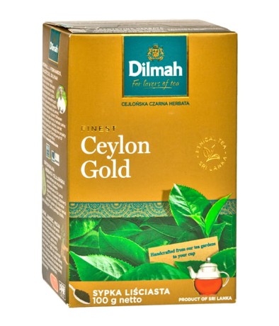 Przejdź do produktu Dilmah Ceylon Gold 100 g liściasta