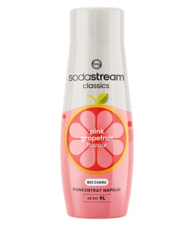 Przejdź do produktu Pink Grapefruit bez cukru SodaStream 440 ml koncentrat