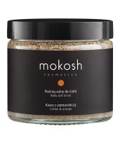 peeling Mokosh Cosmetics na bazie kawy z dodatkiem pomarańczy