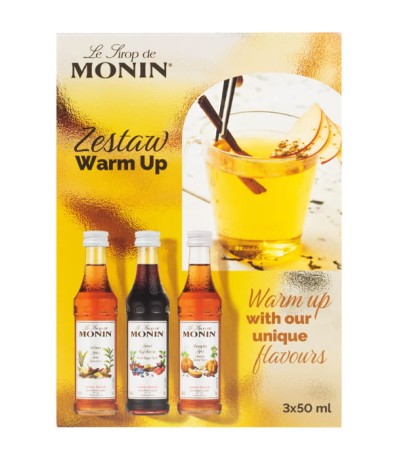 Przejdź do produktu Monin Warm Up Set Mini 3 x 50ml