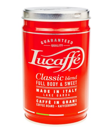 Przejdź do produktu Lucaffe Classic 0,25 kg ziarnista PUSZKA