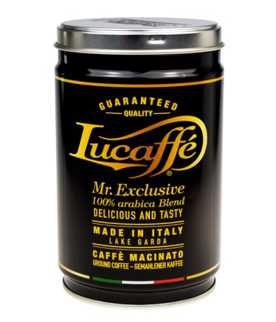 Przejdź do produktu Lucaffe Mr. Exclusive 0,25 kg mielona PUSZKA