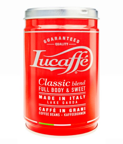 Przejdź do produktu Lucaffe Classic 0,25 kg ziarnista PUSZKA