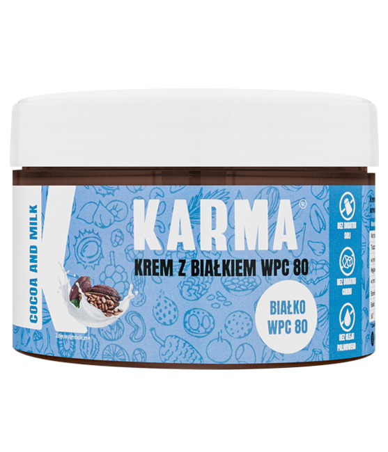 krem KarmaBars Cocoa&Milk 200g