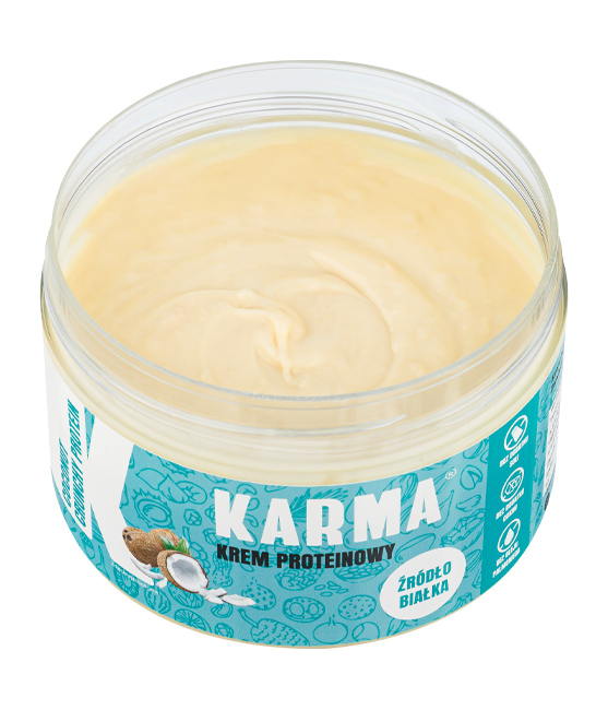 krem KarmaBars Coconut Crunchy Protein 200g