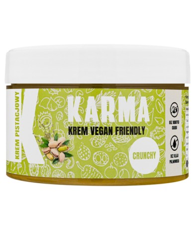 Przejdź do produktu Krem wegański Karma Bars Pistacjowy Crunchy 200g