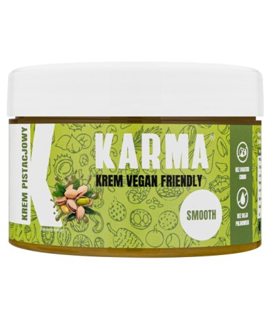 Przejdź do produktu Krem wegański Karma Bars Pistacjowy Smooth 200g