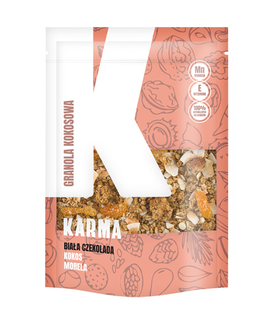 granola kokosowa KarmaBars 250g