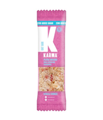 Przejdź do produktu 12 x Karma Bars Baton Oat Bar Owsiany bez cukru 35g