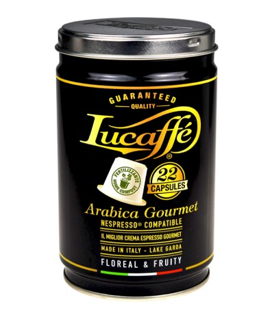 Przejdź do produktu Lucaffe Nespresso 100% Arabica 22 kapsułki