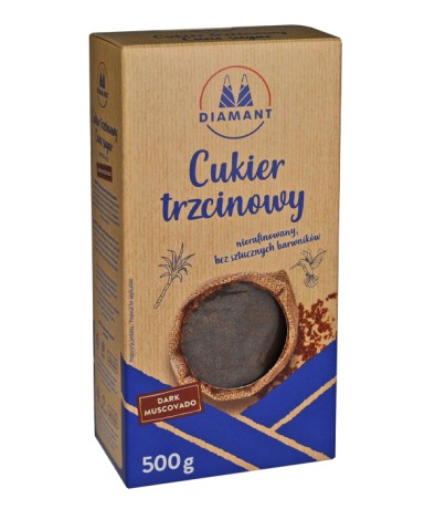 Przejdź do produktu Diamant cukier trzcinowy Dark Muscovado 0,5 kg