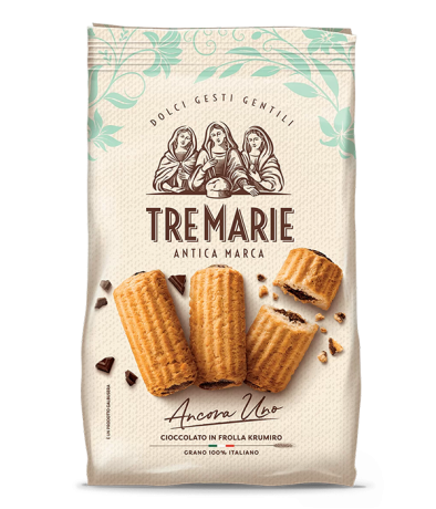 Przejdź do produktu Ciastka nadziewane czekoladą TRE MARIE Krumiro 315g 